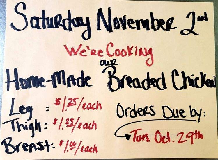 S & S Packing - West Newton, PA menu_pic