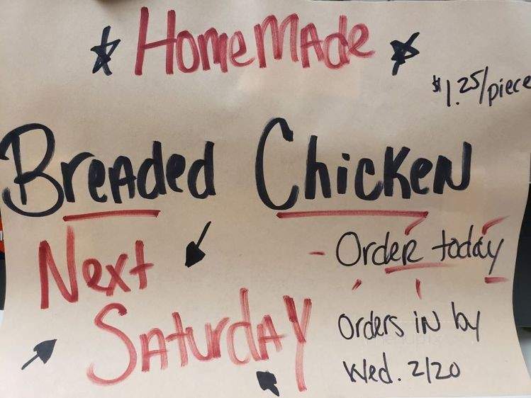 S & S Packing - West Newton, PA menu_pic