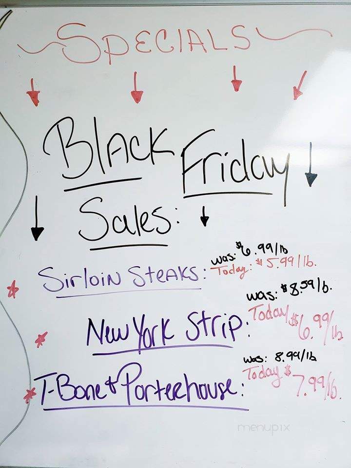 S & S Packing - West Newton, PA menu_pic