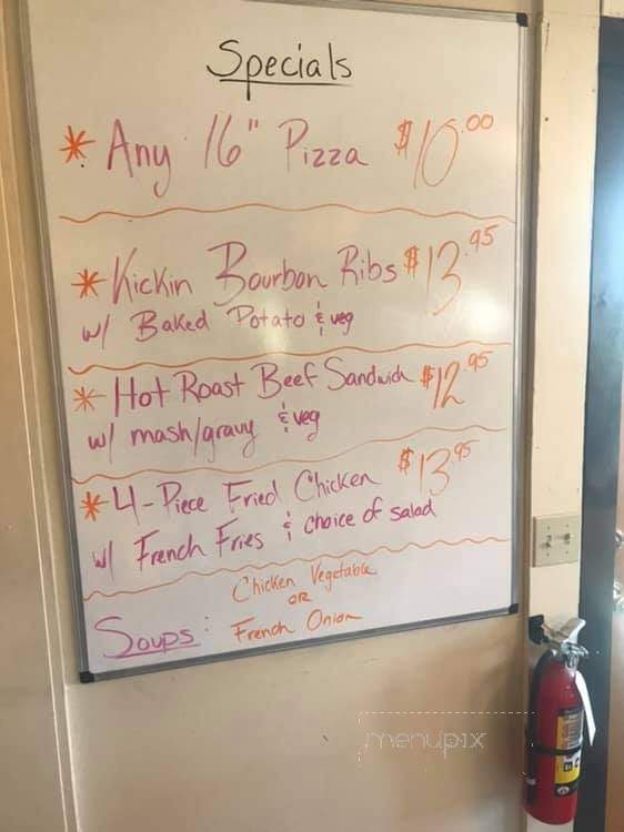 Johnson's Cabin Grill - Hartford, NY menu_pic