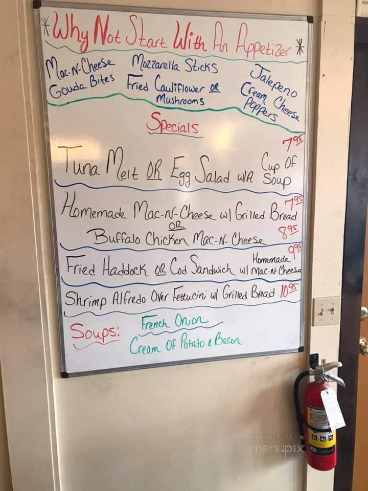 Johnson's Cabin Grill - Hartford, NY menu_pic