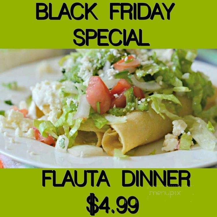 Mas Tacos - Highland, IN menu_pic