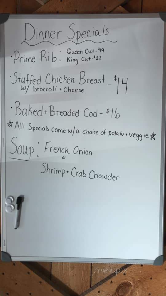 GiGi's On The River - Keeseville, NY menu_pic