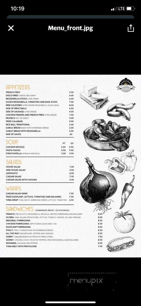 Buonocore's Brick Oven Pizza - Haledon, NJ menu_pic