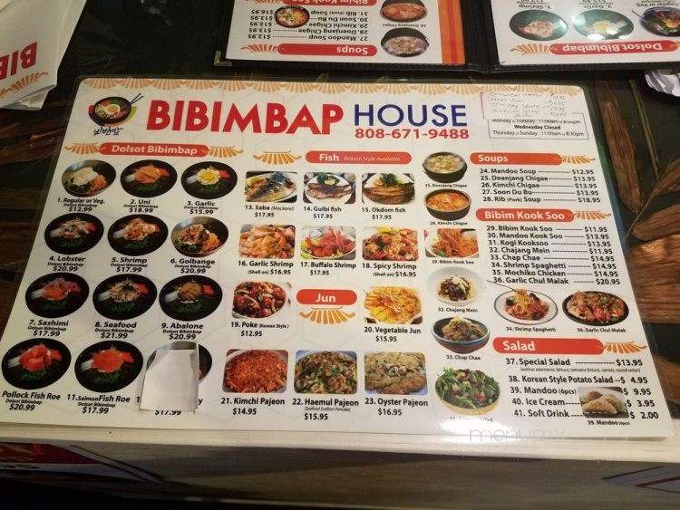 Bibimbap House - Waipahu, HI