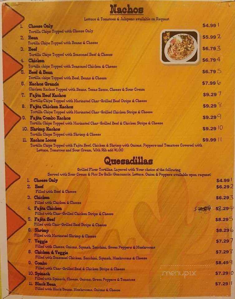 Dos Copas Restaurante Mexicano Grill - Madisonville, KY menu_pic