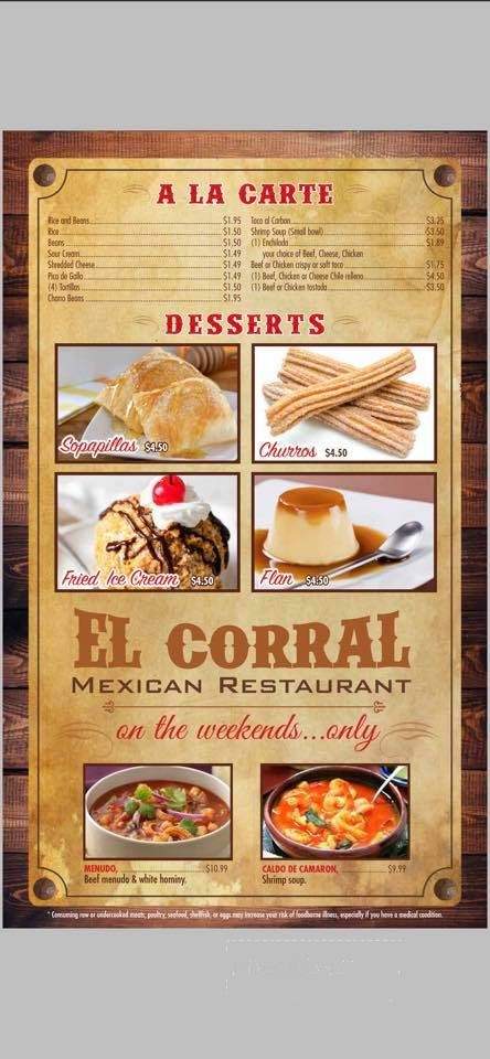 El Corral Mexican Restaurant - Buffalo, TX