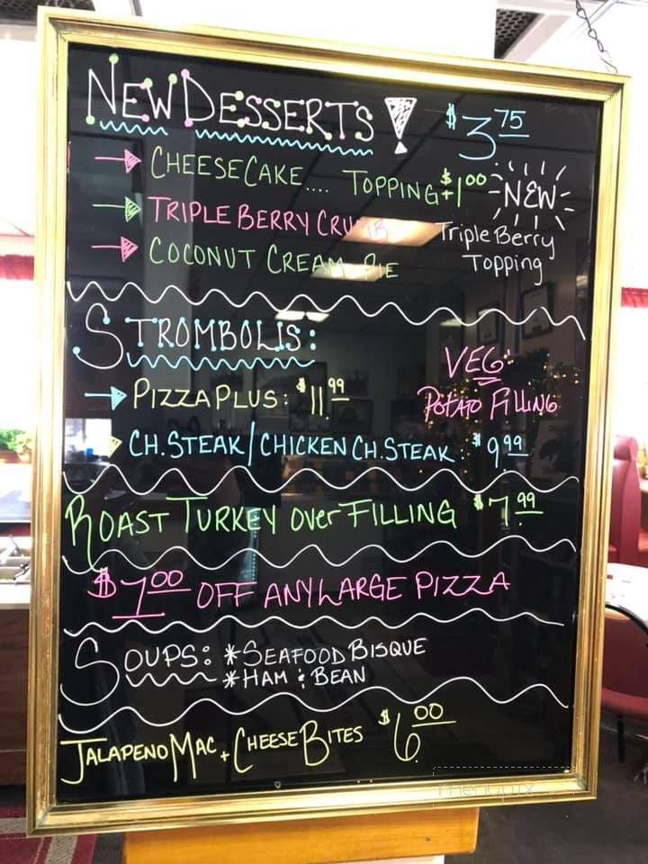 Katie's Macalush Family Restaurant - New Tripoli, PA menu_pic