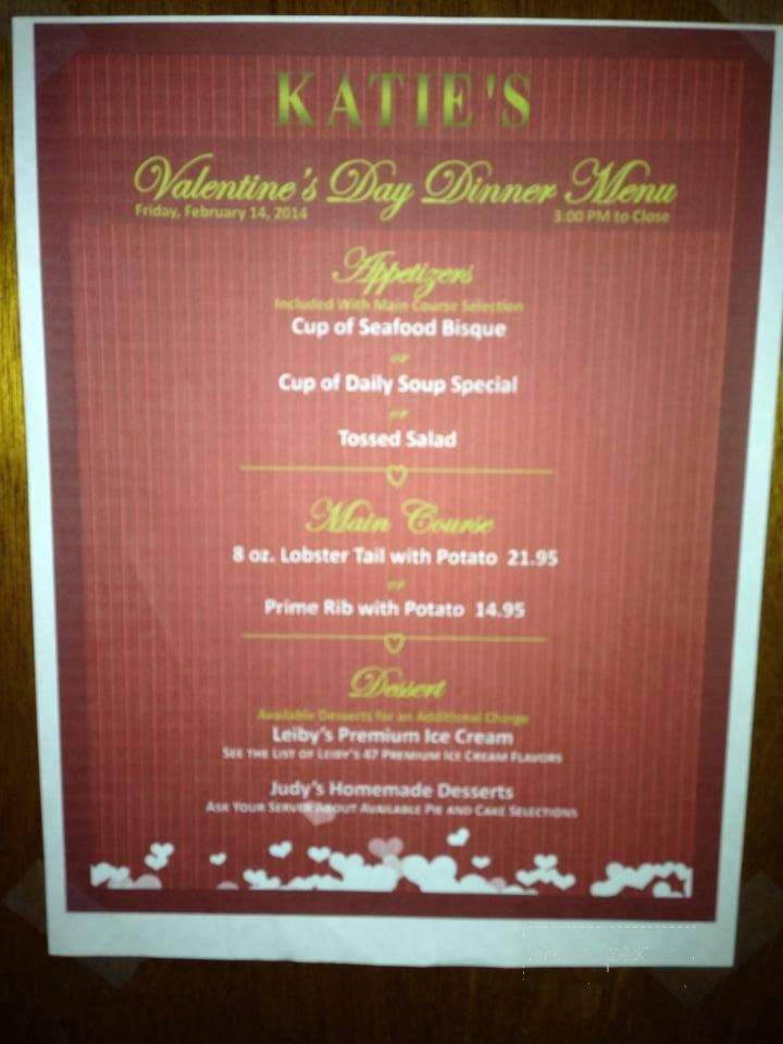 Katie's Macalush Family Restaurant - New Tripoli, PA menu_pic