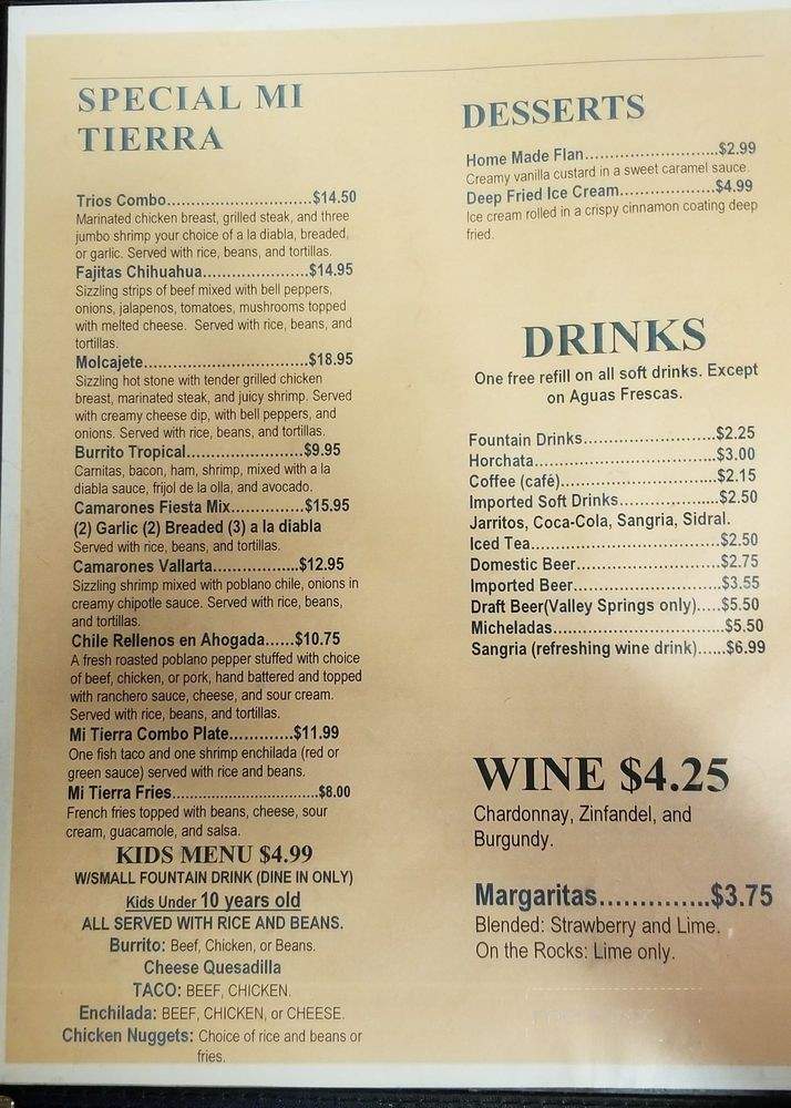 Featured image of post Fusion Grill Menu Valley Springs