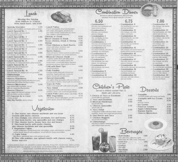 Los Jalapenos Mexican Restaurant - Blountville, TN menu_pic