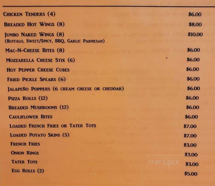 New View Bar & Grill - Louisville, KY menu_pic