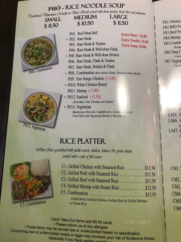Asian Cuisine & Vietnamese Noodle House - Superior, CO menu_pic