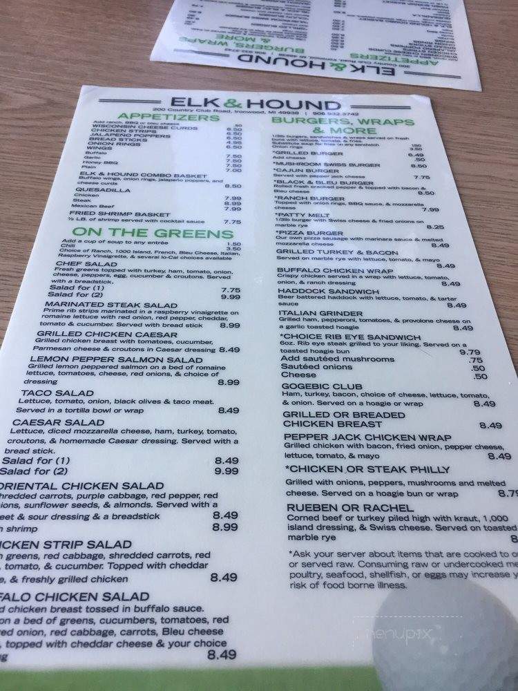 Elk & Hound Restaurant - Ironwood, MI