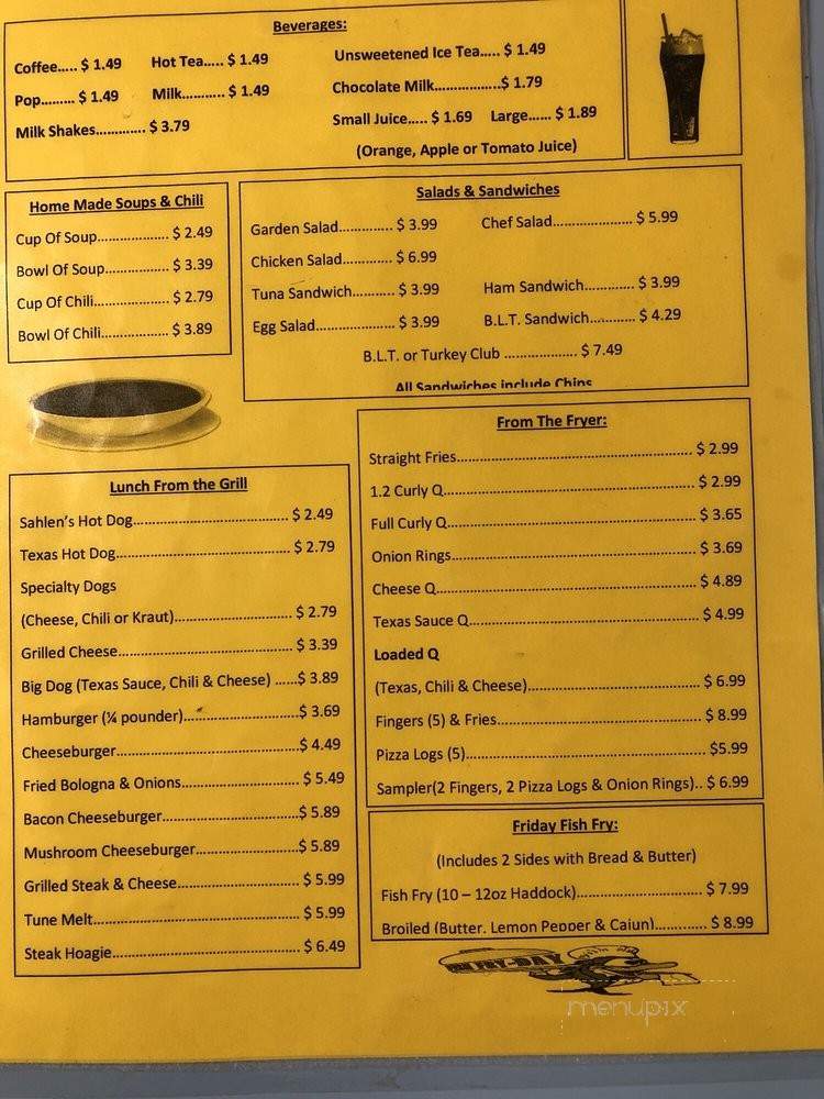 Fast Teddy's Restaurant - Tonawanda, NY menu_pic
