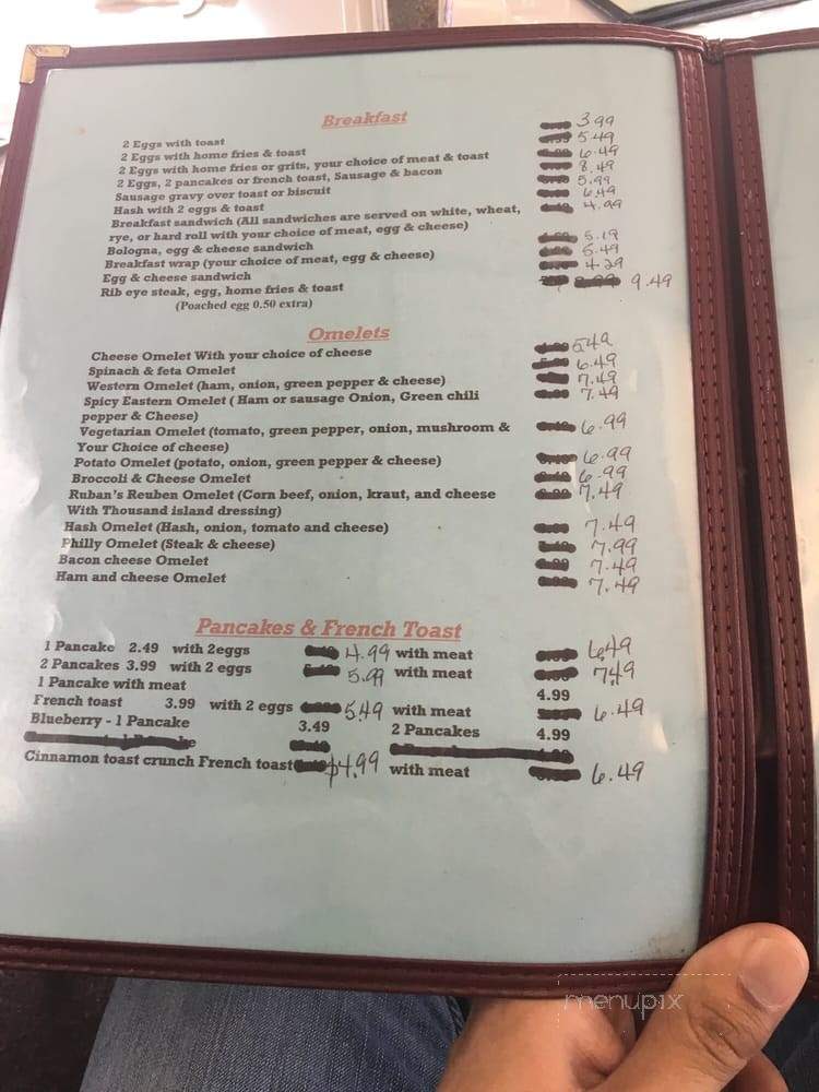 Fast Teddy's Restaurant - Tonawanda, NY menu_pic