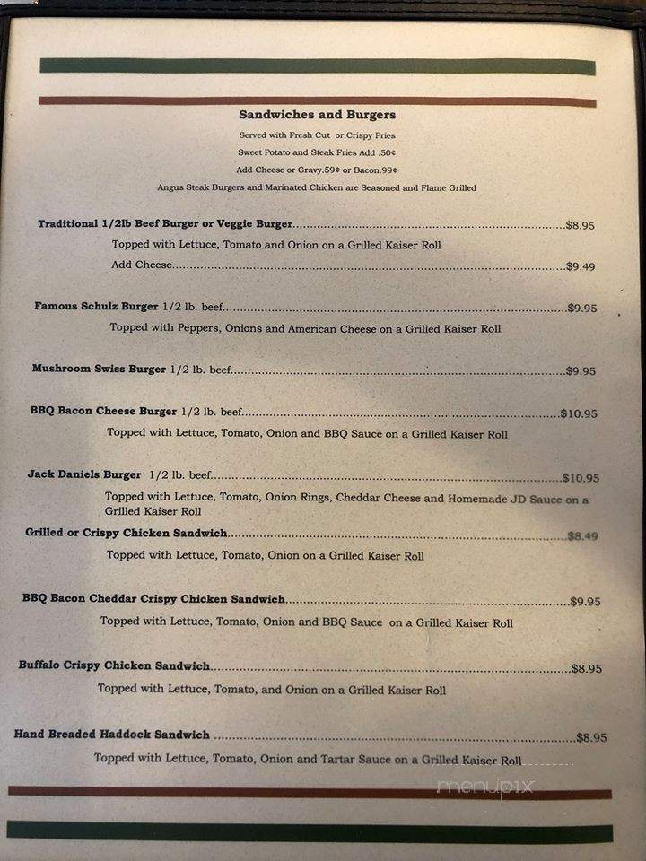 Josh's Riverside Restaurant - Croghan, NY menu_pic