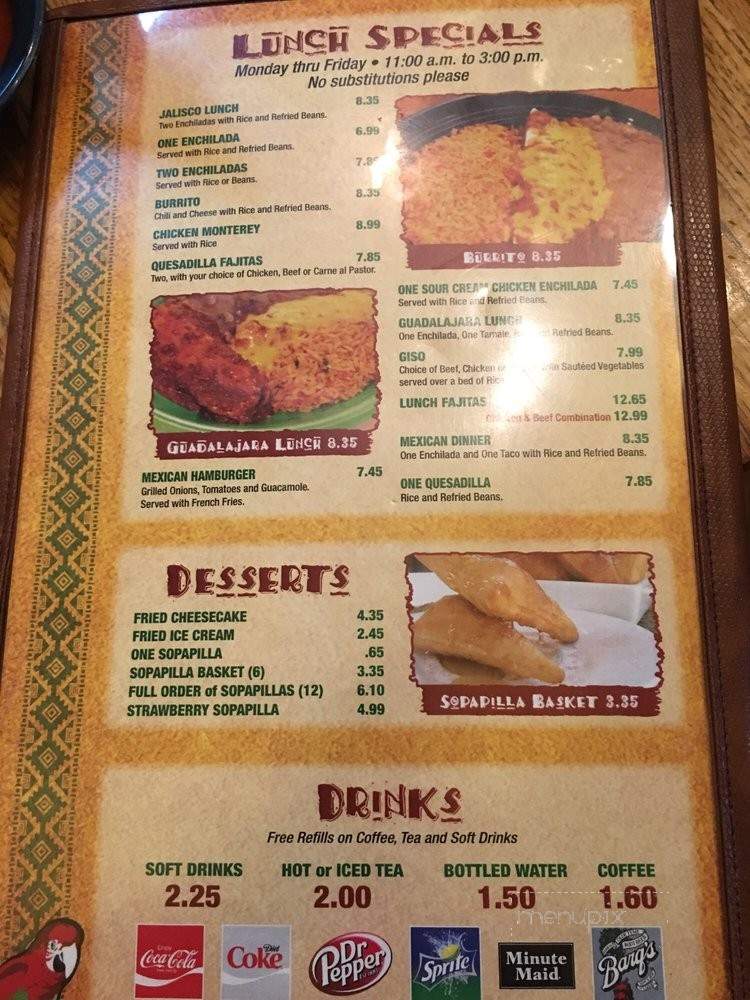 Polo's Mexican Restaurant - Ada, OK menu_pic