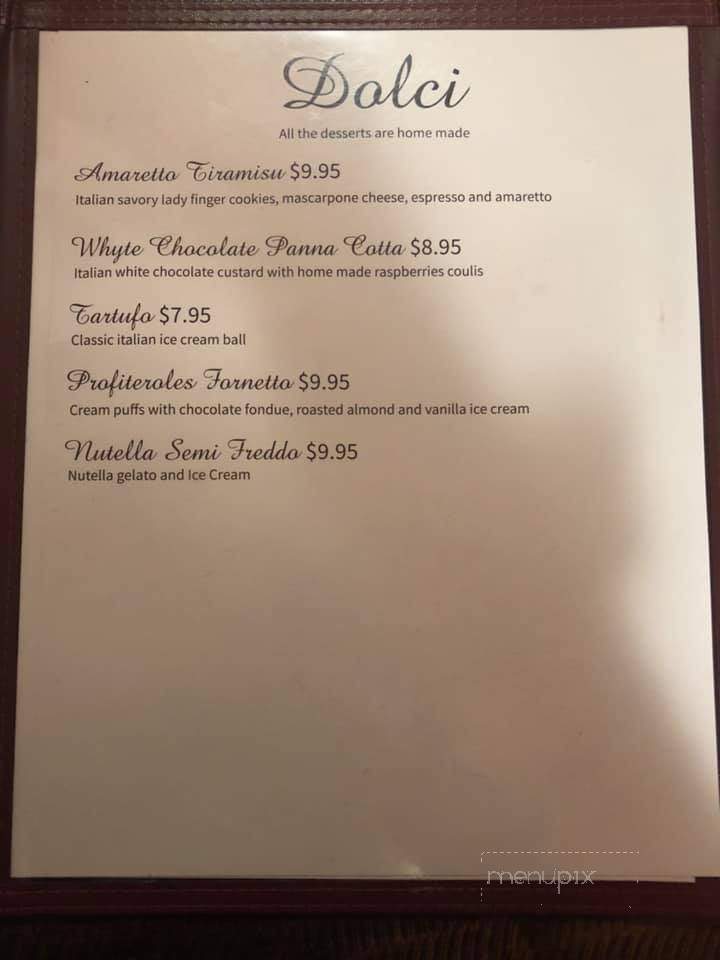Fornetto - Stayner, ON menu_pic