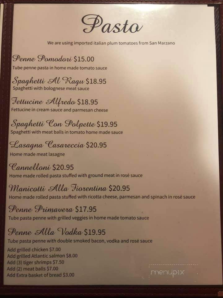 Fornetto - Stayner, ON menu_pic