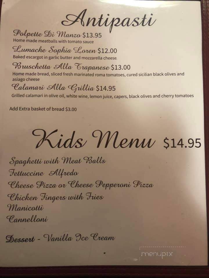 Fornetto - Stayner, ON menu_pic