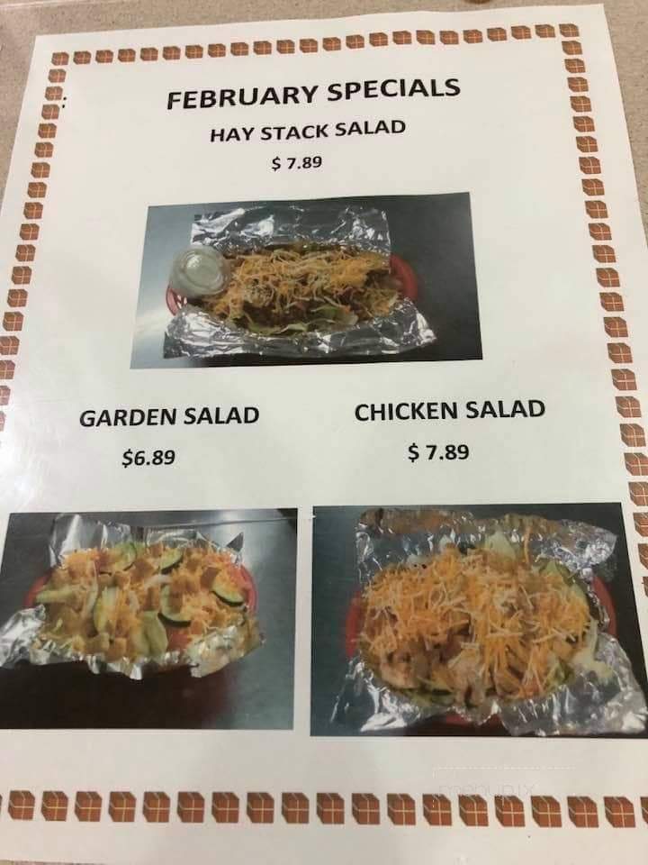 White Cottage - Berne, IN menu_pic