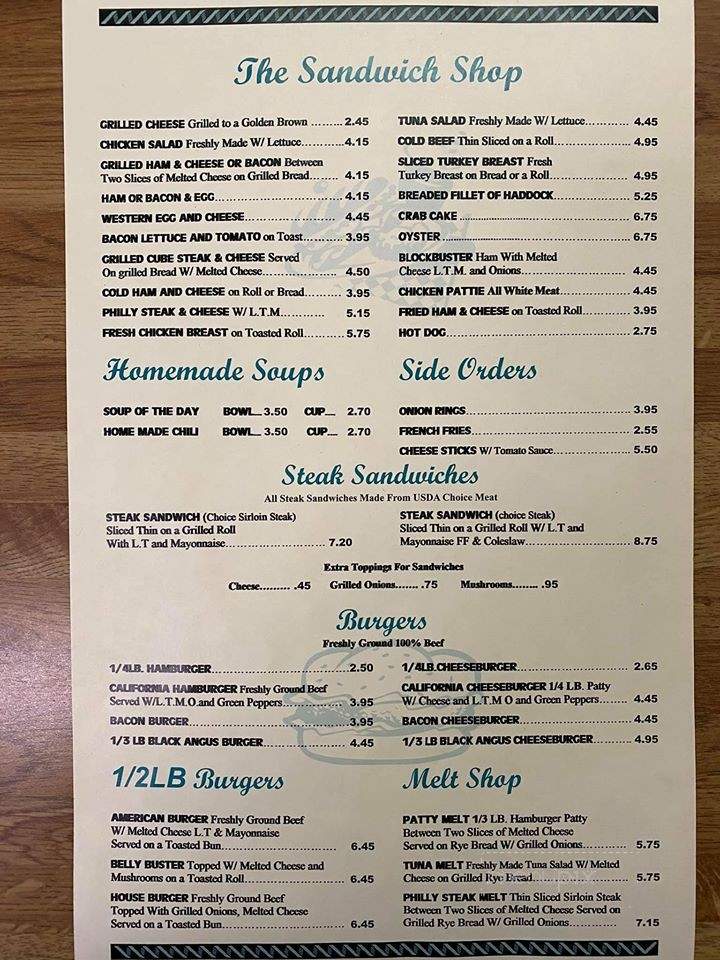 Capital Restaurant - Chambersburg, PA menu_pic