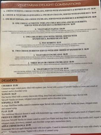 Que Pasa Carrollton - Carrollton, OH menu_pic