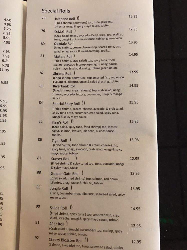 Makara Japanese Bistro - Oakdale, CA