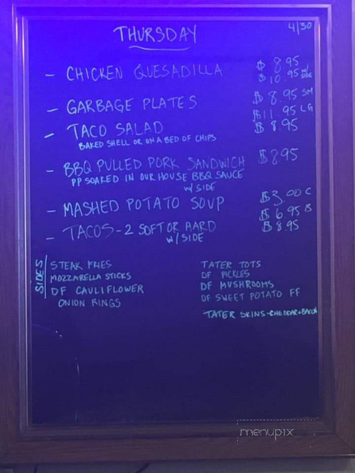 J & J Bar-B-Que and Sausage - Canisteo, NY menu_pic