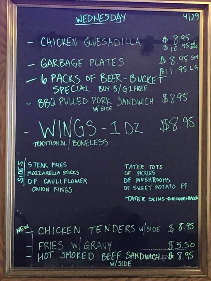 J & J Bar-B-Que and Sausage - Canisteo, NY menu_pic