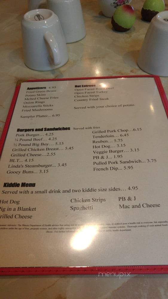 Kersh Cafe - Farmington, IL menu_pic