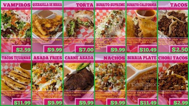 Los Dos Hermanos Mexican Restaurant - Grand Island, NE menu_pic