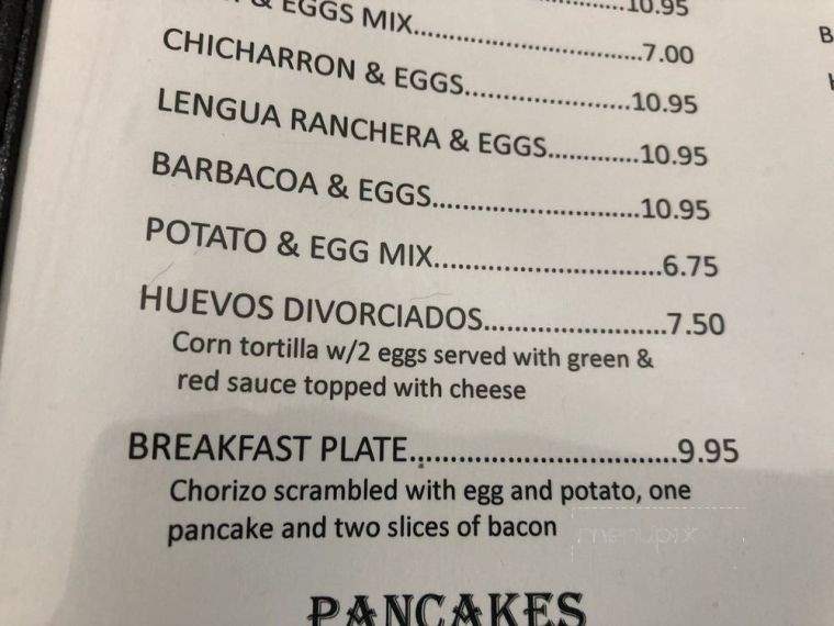 Bambu Mexican Grill - Galveston, TX menu_pic