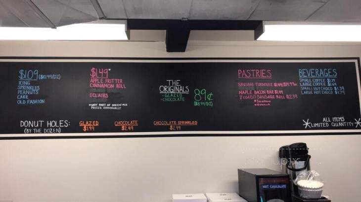 Moe's Donut Shop - Winchester, VA menu_pic