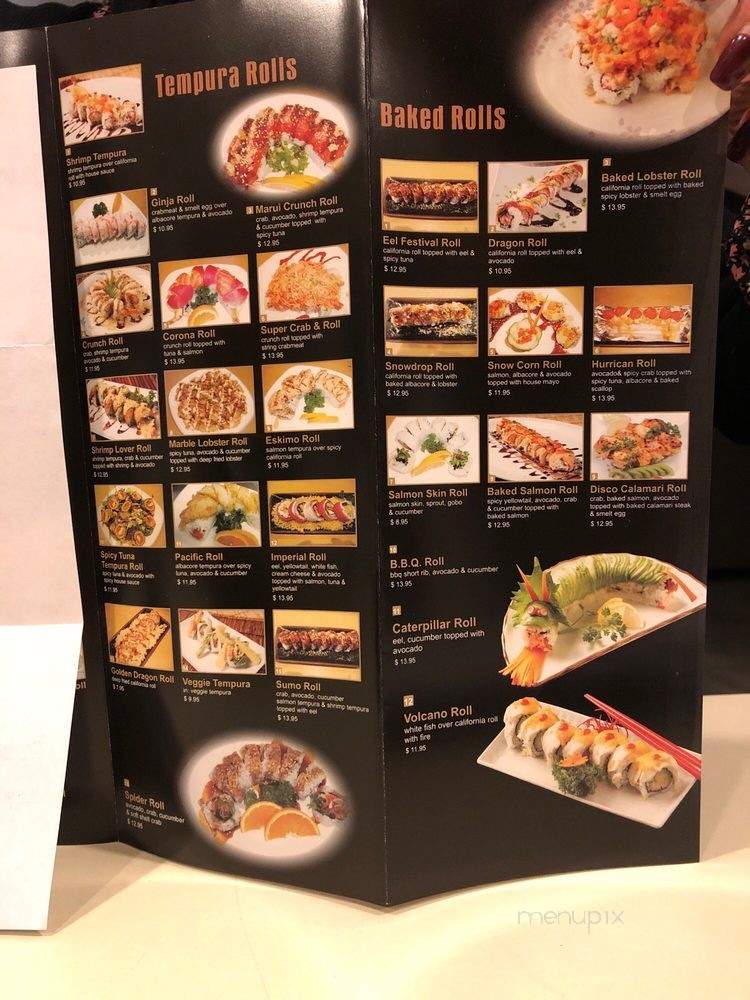 Marui Sushi - Corona, CA menu_pic