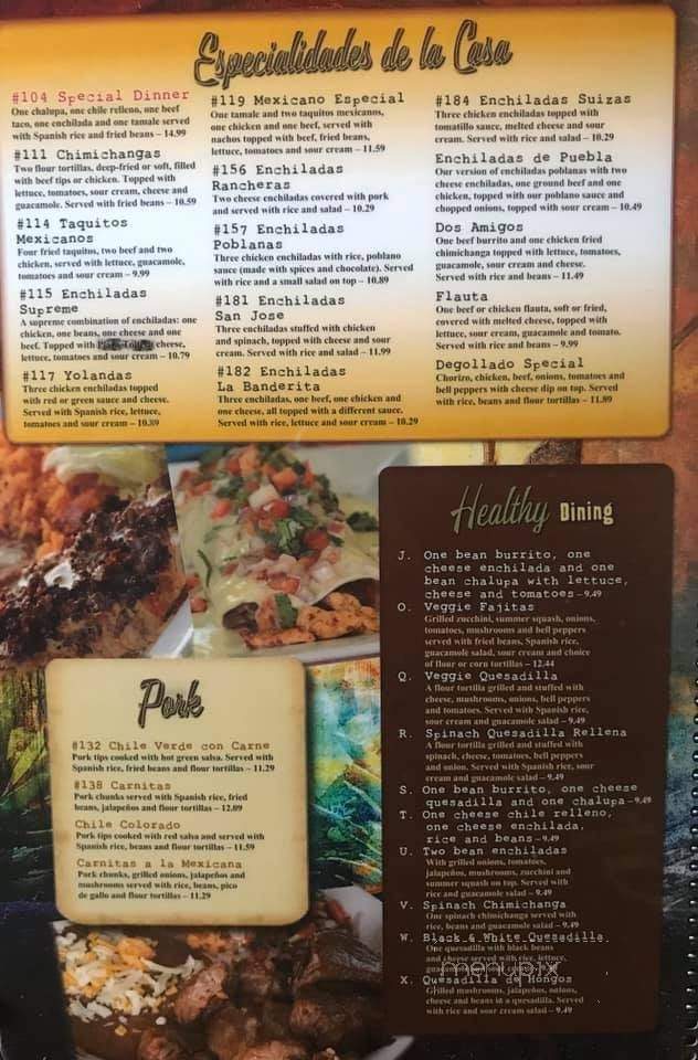 Tacos Hacienda Mexican Grill - Callaway, MD