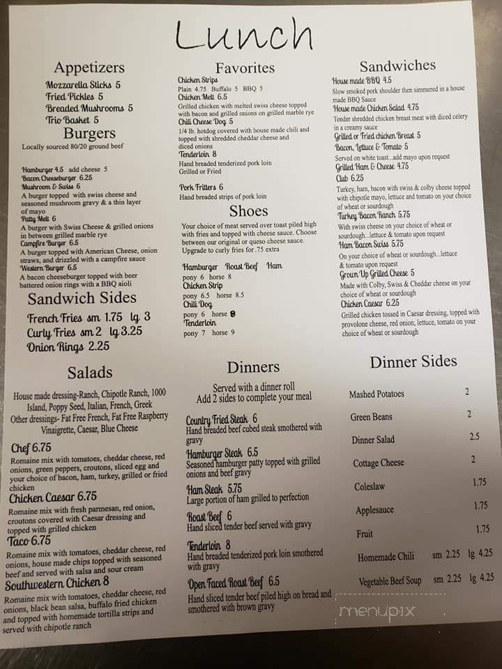 Wagon Wheel - Carrollton, IL menu_pic