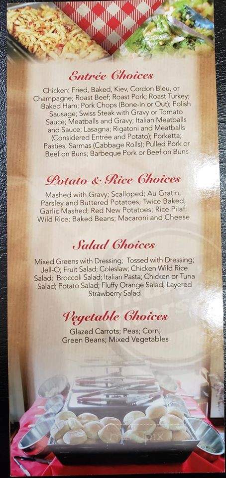 Mary's Morsels & Catering - Eveleth, MN menu_pic