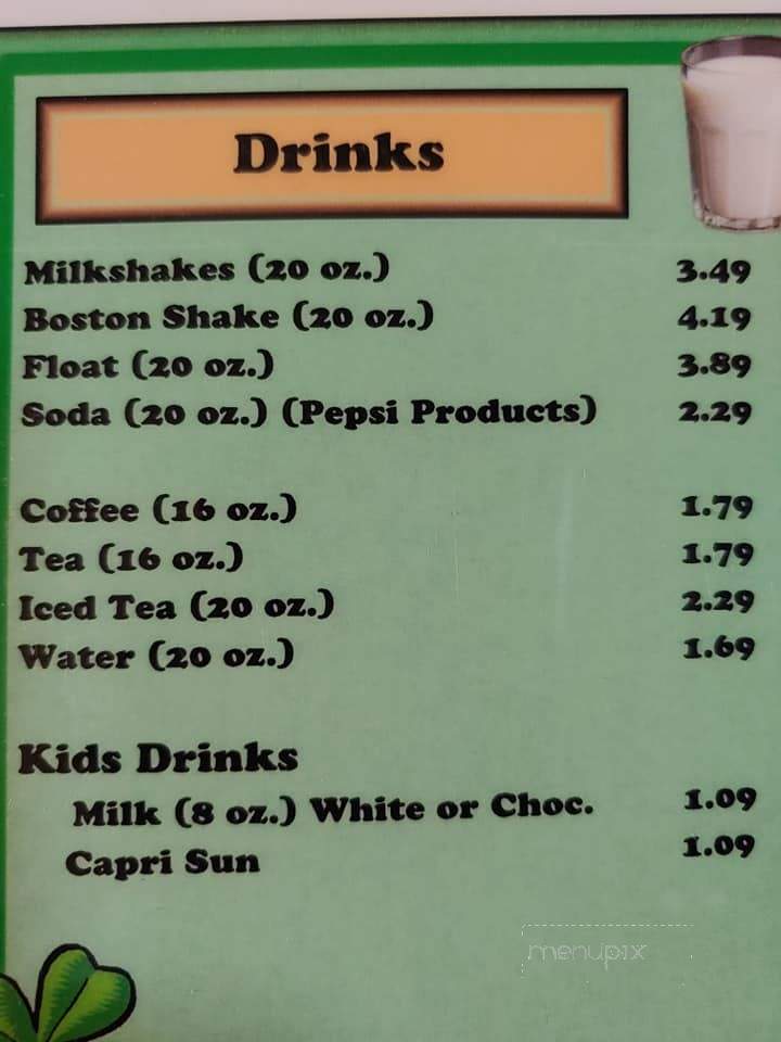 Harrigan's - Brainardsville, NY menu_pic