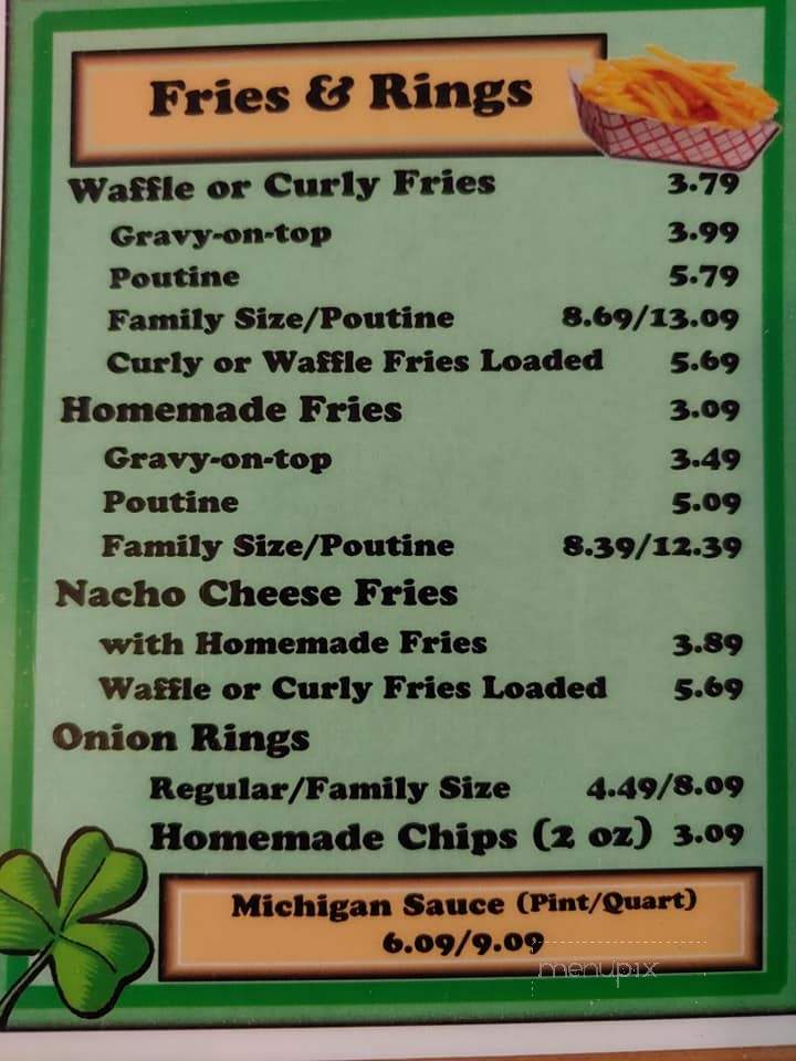 Harrigan's - Brainardsville, NY menu_pic