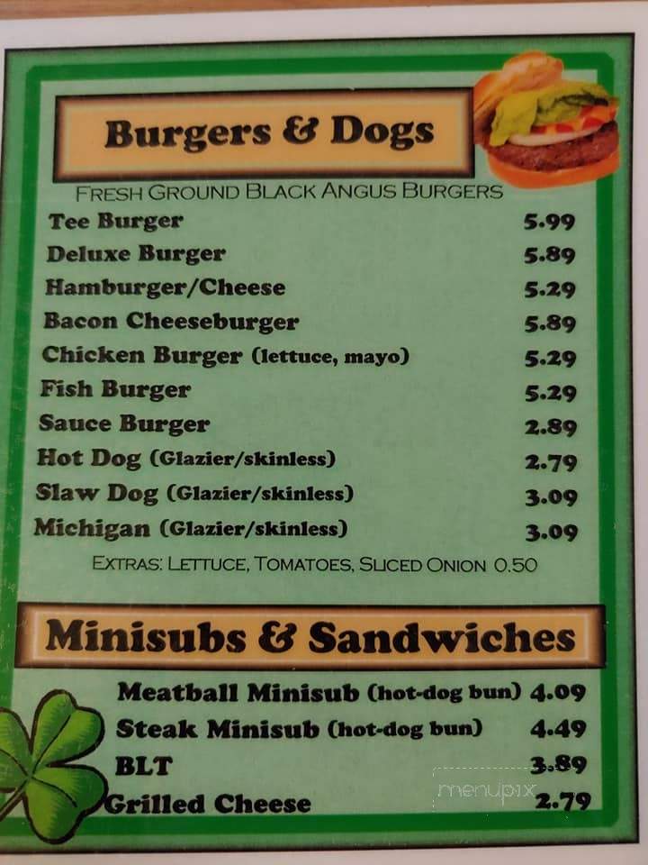 Harrigan's - Brainardsville, NY menu_pic