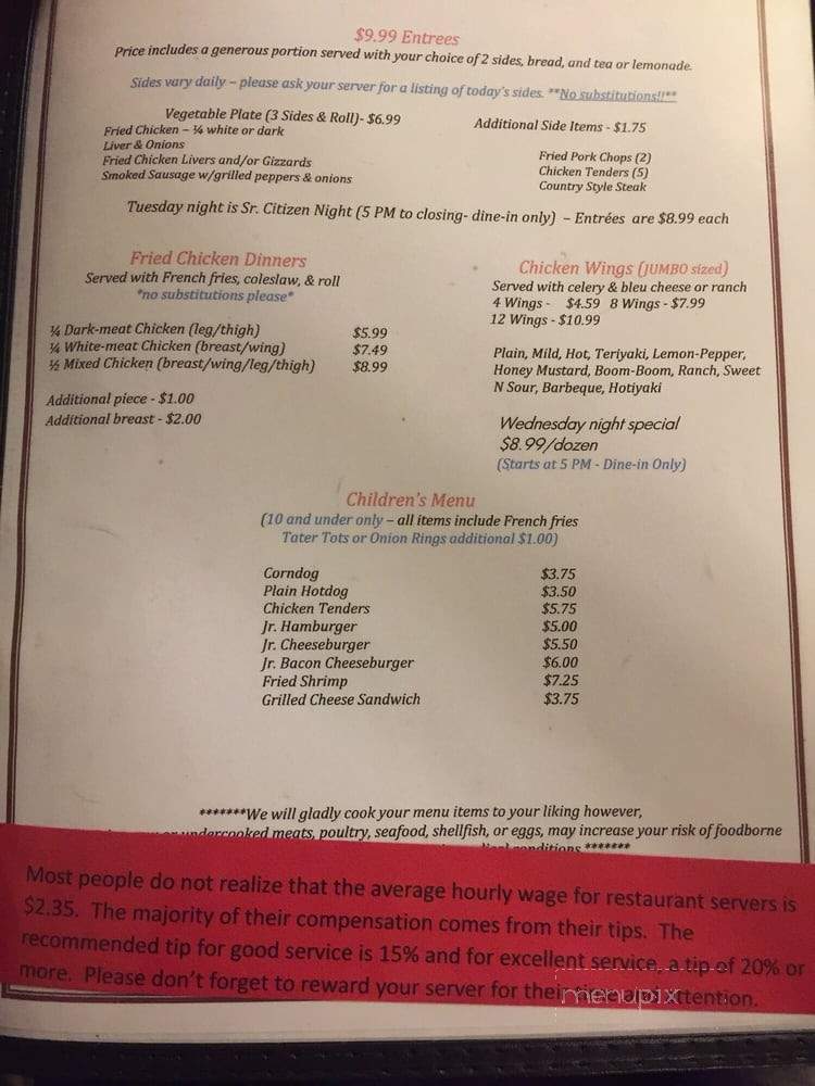 Mac Daddy's - Cross, SC menu_pic