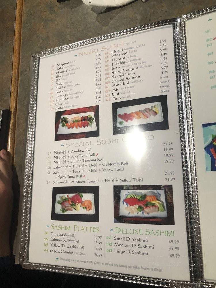 Harbor Sushi - Oak Harbor, WA menu_pic