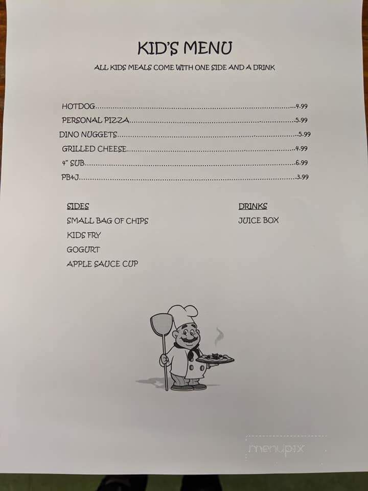 Back Roads Pizza - Walker, WV menu_pic