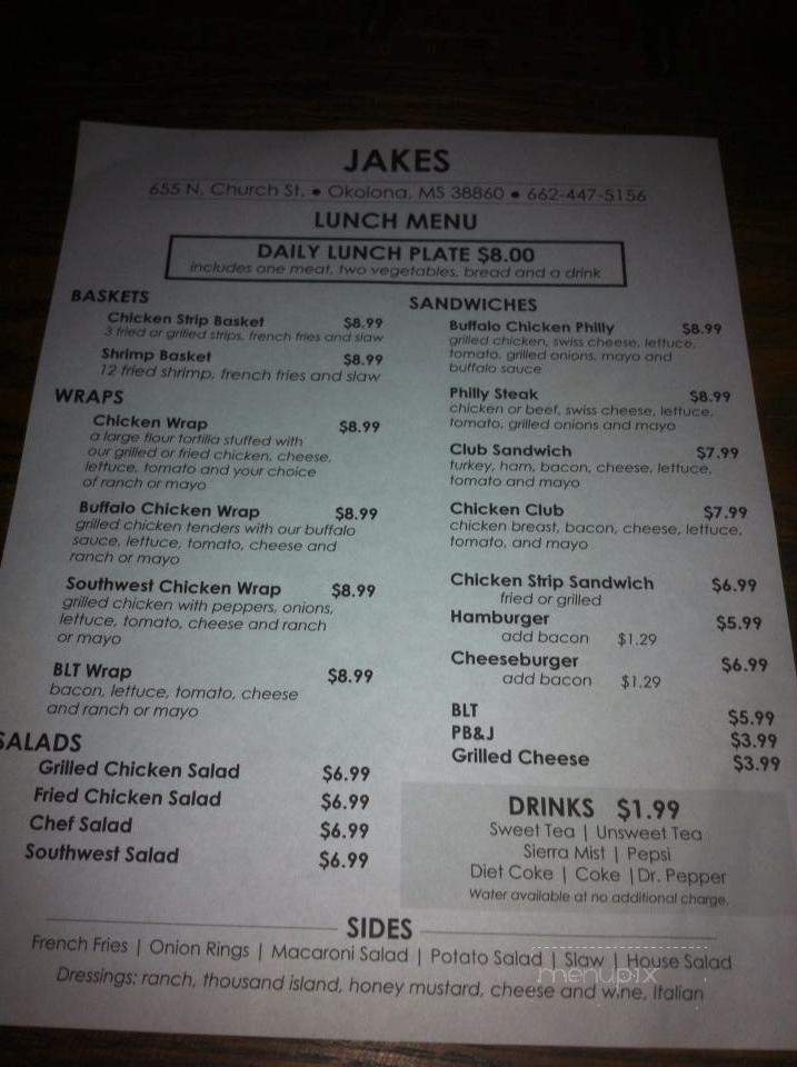 Jake's - Okolona, MS