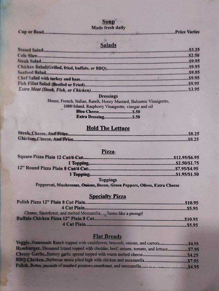 Candle-Lite Family Restaurant and Lounge - Freedom, PA menu_pic