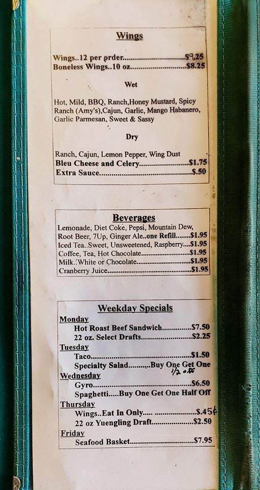 Candle-Lite Family Restaurant and Lounge - Freedom, PA menu_pic