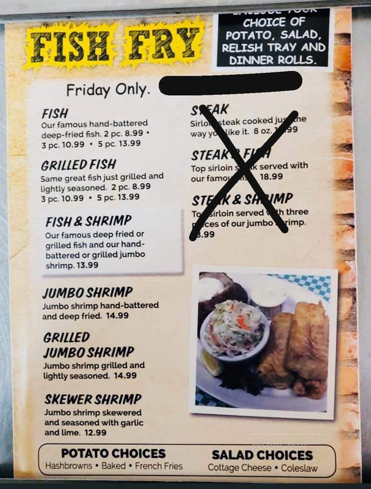 Double K's Good Time Bar & GRL - Boscobel, WI menu_pic