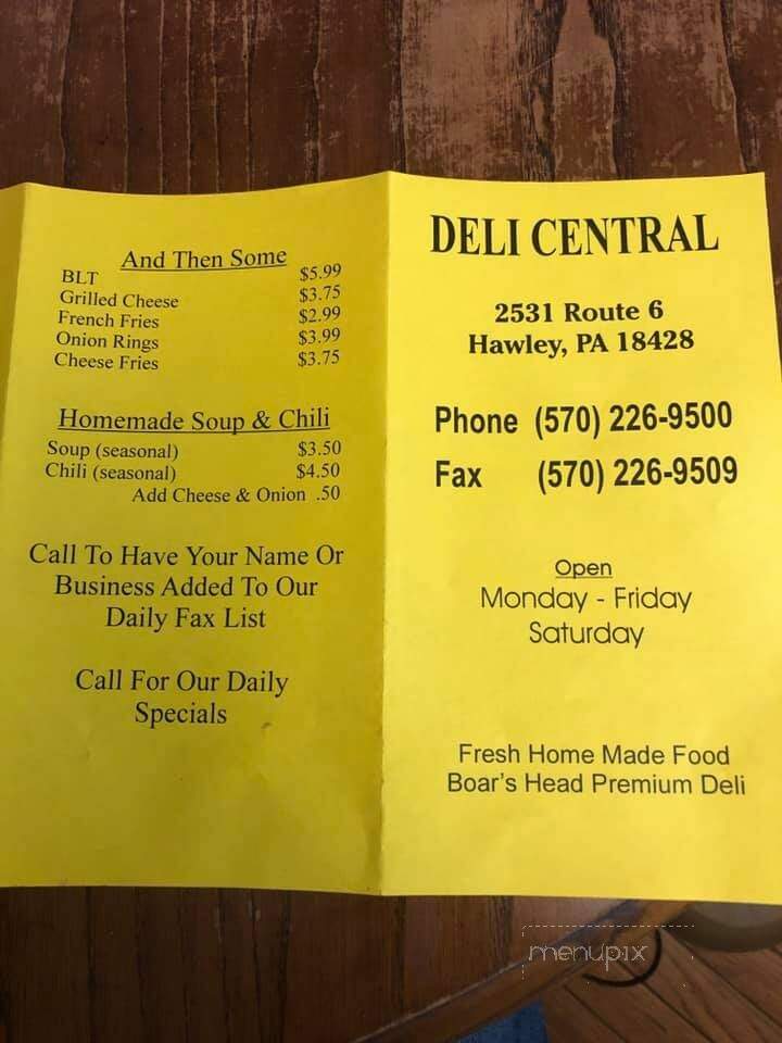 menu-of-deli-central-in-hawley-pa-18428